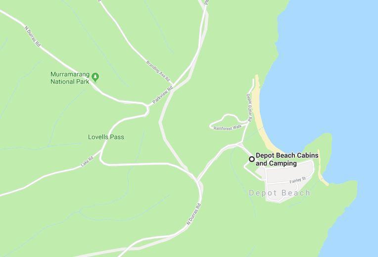 迪珀特海滩山林小屋 Durras 外观 照片
